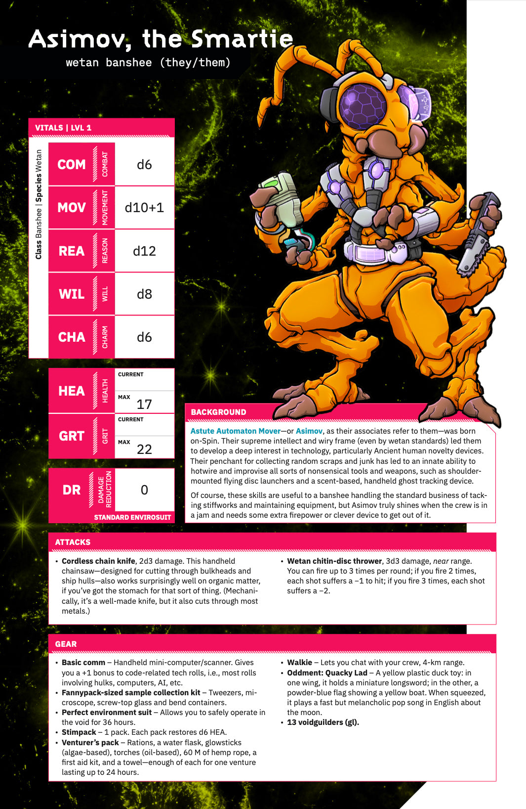 Enter the Nostalgitron ☉ A Stillfleet Learn-by-Play Quickstart