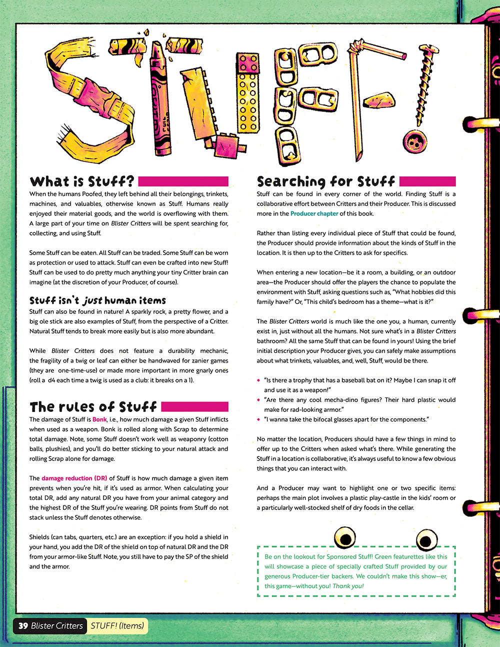 The Blister Critters Boxed Set