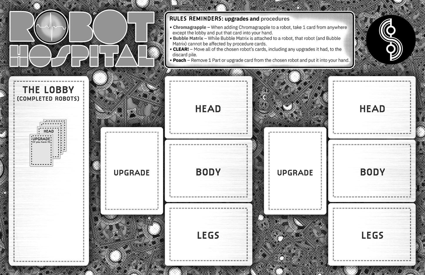 Robot Hospital Playmat ☉ Print-at-Home PDF