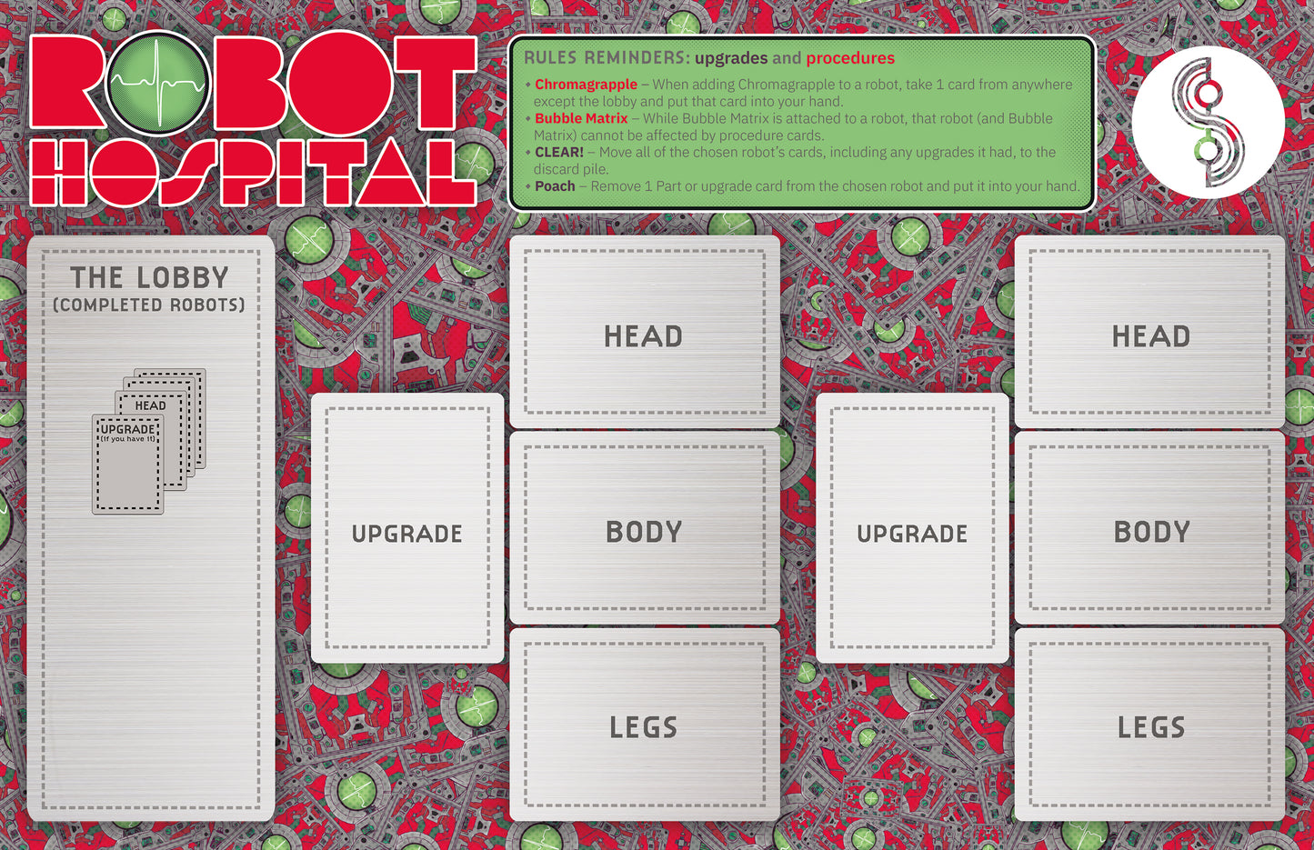 Robot Hospital Playmat ☉ Print-at-Home PDF