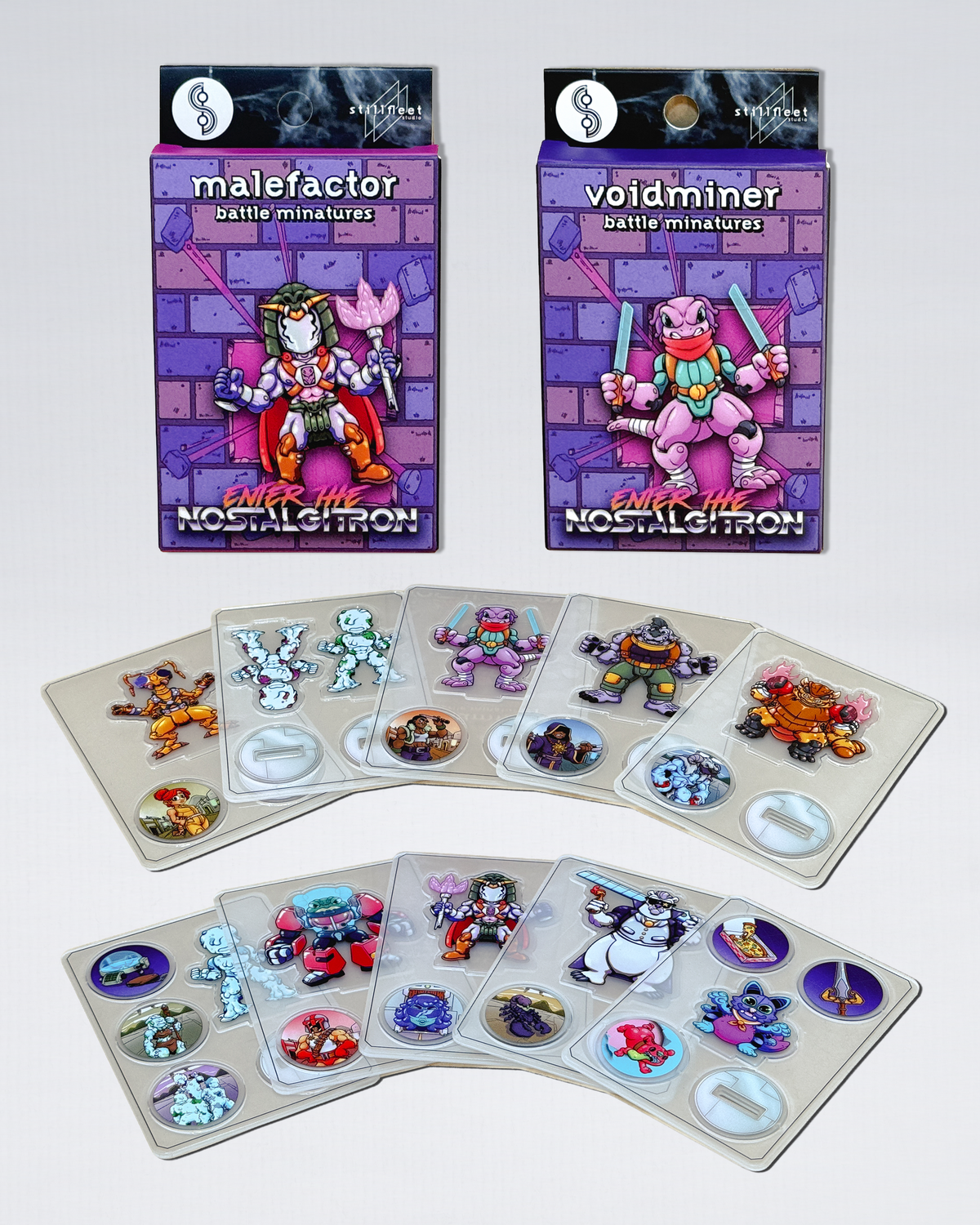 Nostalgitronic Battlemap Miniatures Collection