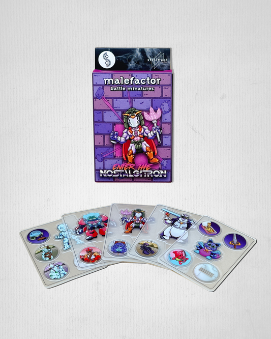 Nostalgitronic Battlemap Miniatures: Malefactors